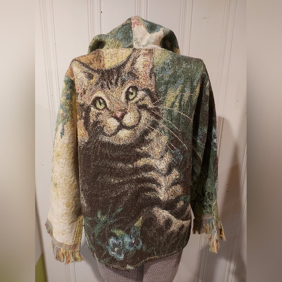 Hooded sweater, unique model, upcycle - Picture 2 of 12